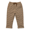 Bruin geruite broek - Pants green check brown / green